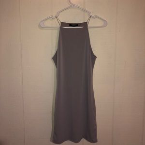 Gray Bodycon Dress